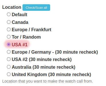 Best Buy "Choose a country" work around for getting alerts