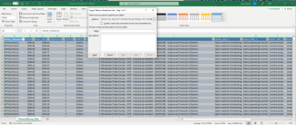 Excel list of websites to monitor