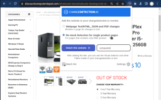 Watch Website and Webpage Changes Easily with this amazing App